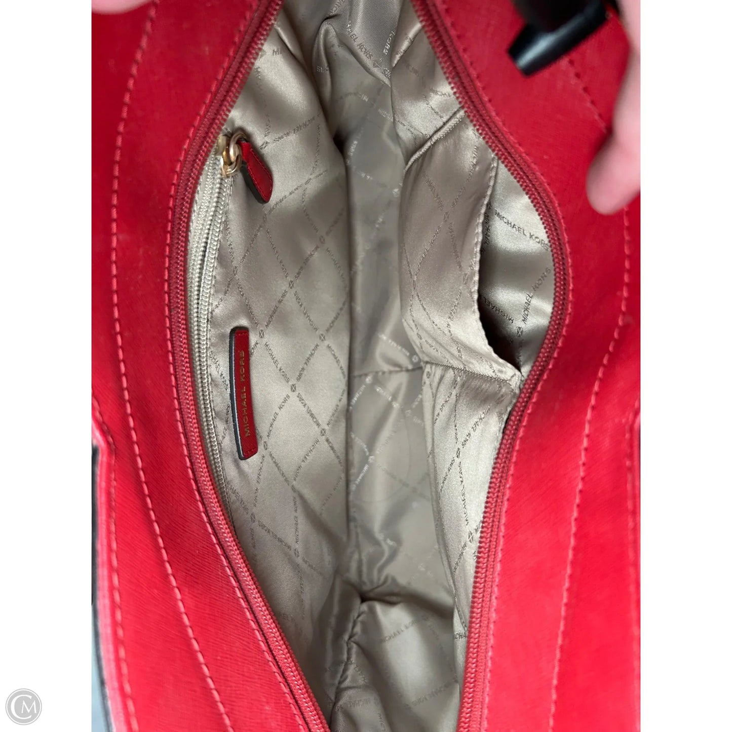 Handbag Designer By Michael Kors, Size: Large