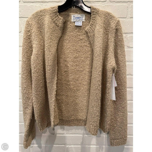Sweater Cardigan By Cmc In Tan, Size: M