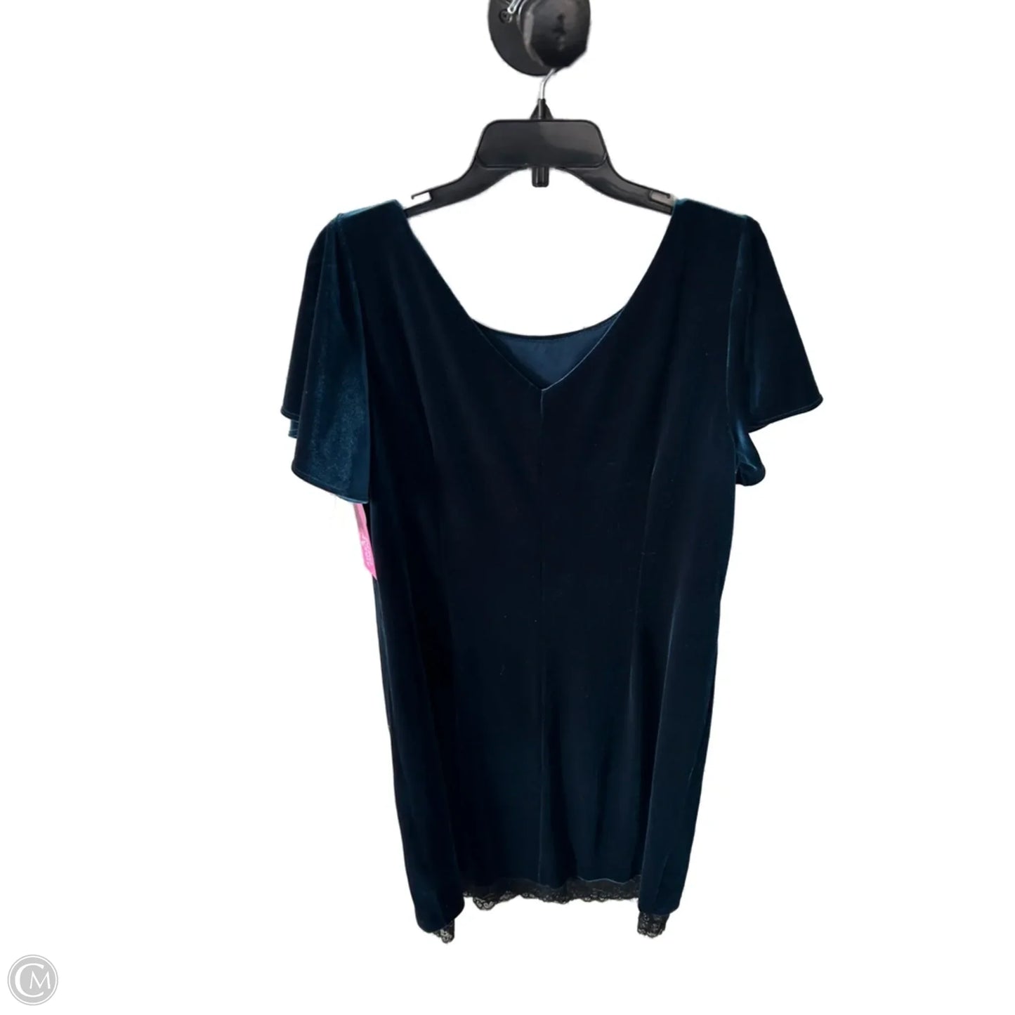 Dress Party Midi By White House Black Market In Teal, Size: L