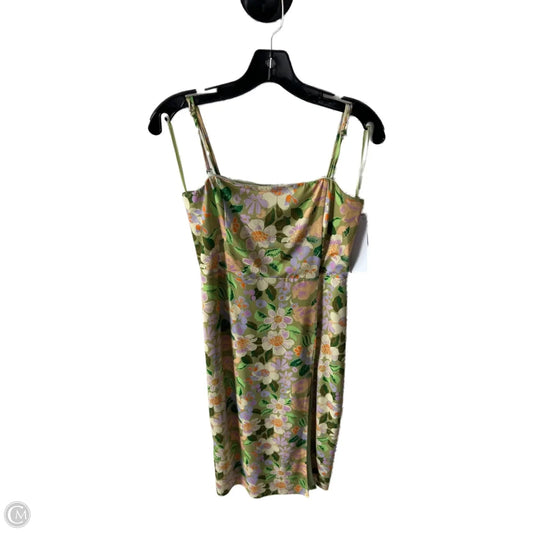 Dress Party Midi By Alexia Admor In Green & Purple, Size: S