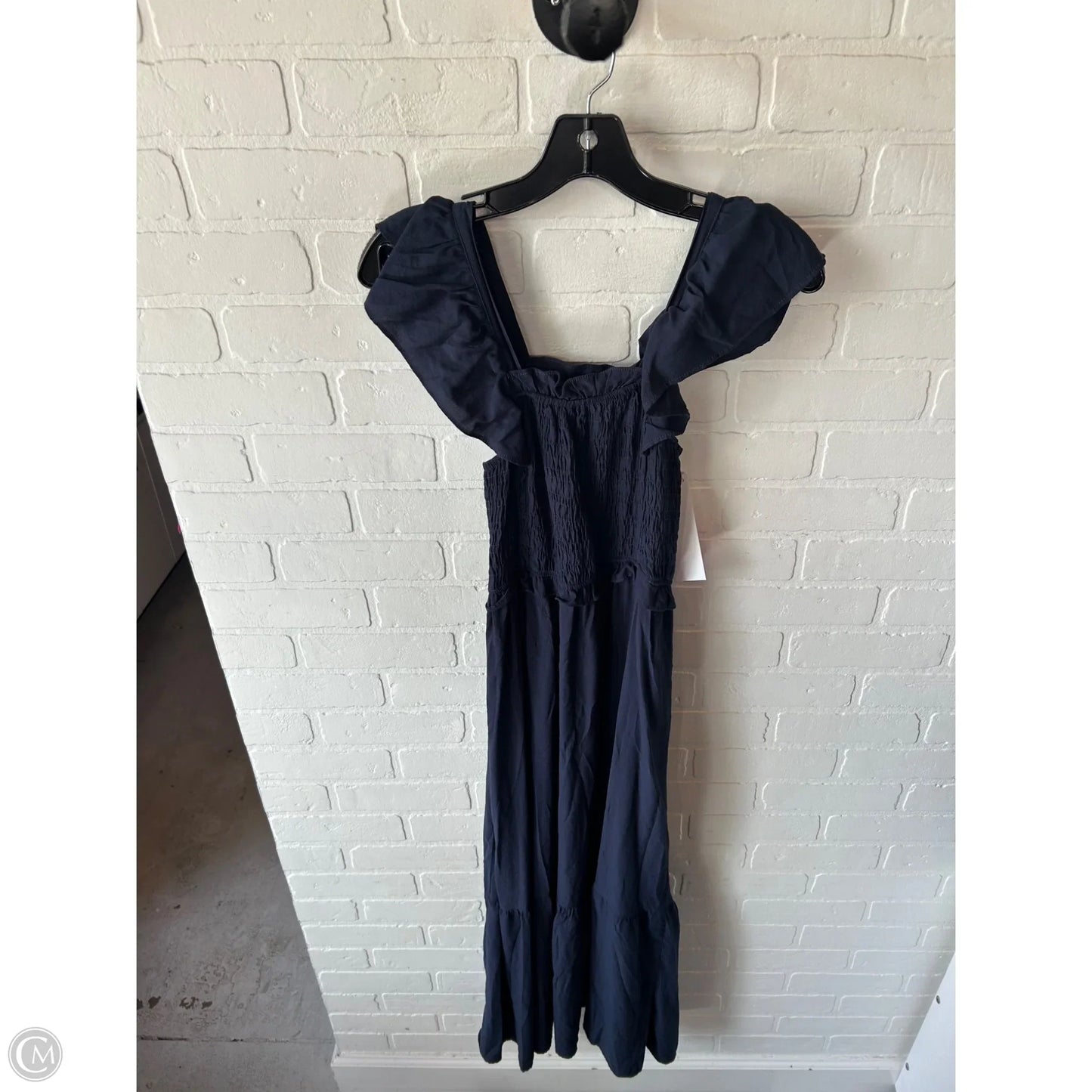 Dress Casual Midi By Moon River In Navy, Size: M