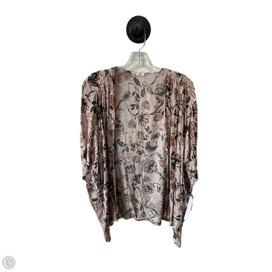 Kimono By Maurices In Black & Tan, Size: Osfm