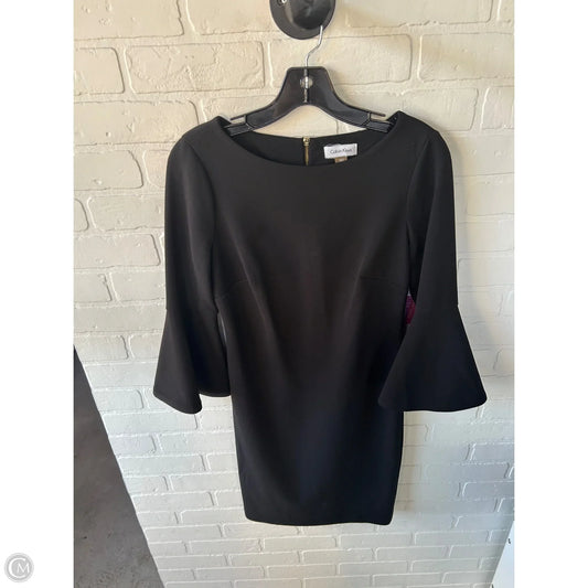 Dress Party Short By Calvin Klein In Black, Size: S
