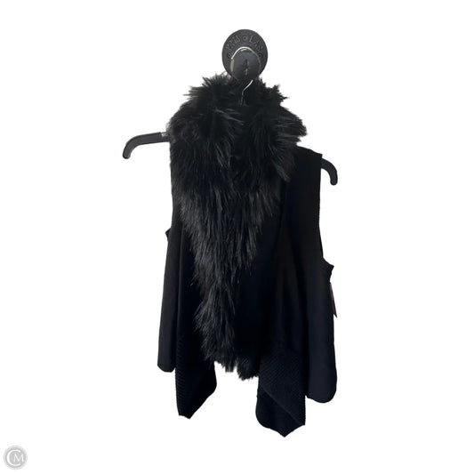 Vest Faux Fur & Sherpa By Michael By Michael Kors In Black, Size: Xs