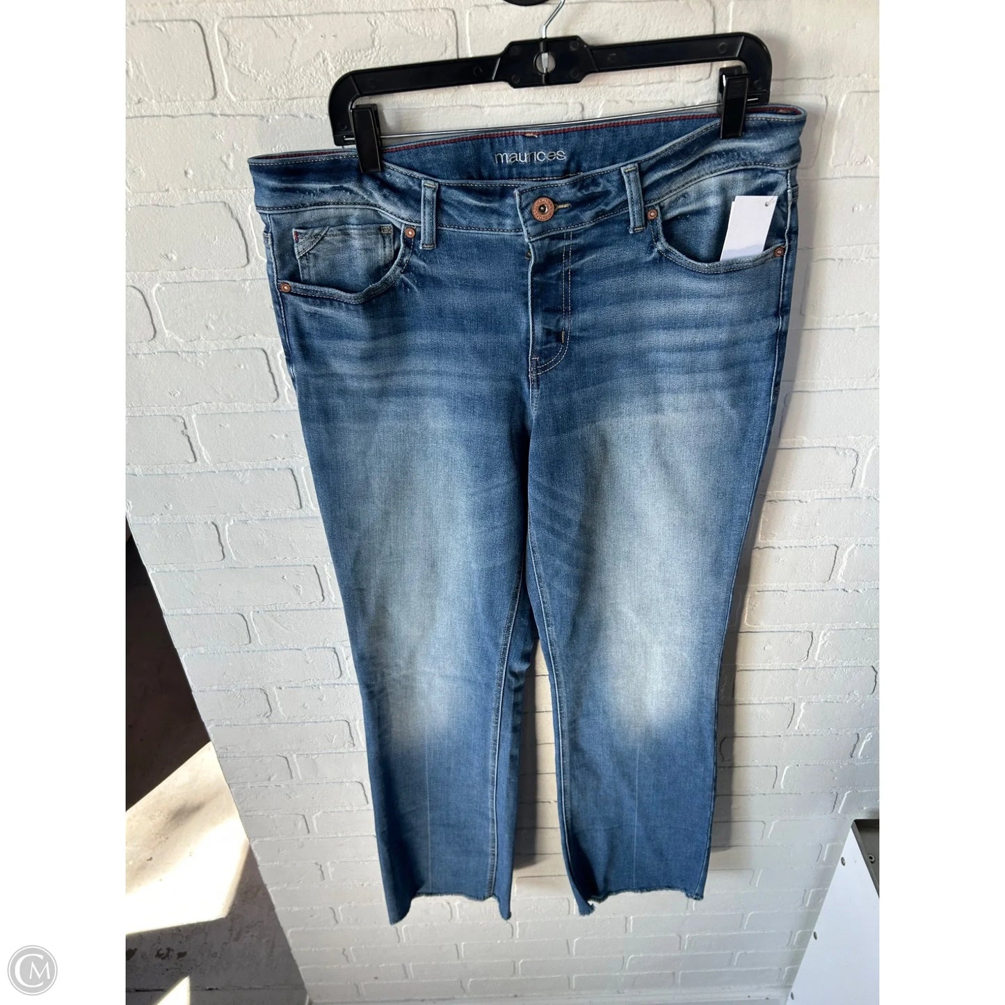 Jeans Boot Cut By Maurices In Blue Denim, Size: 16l