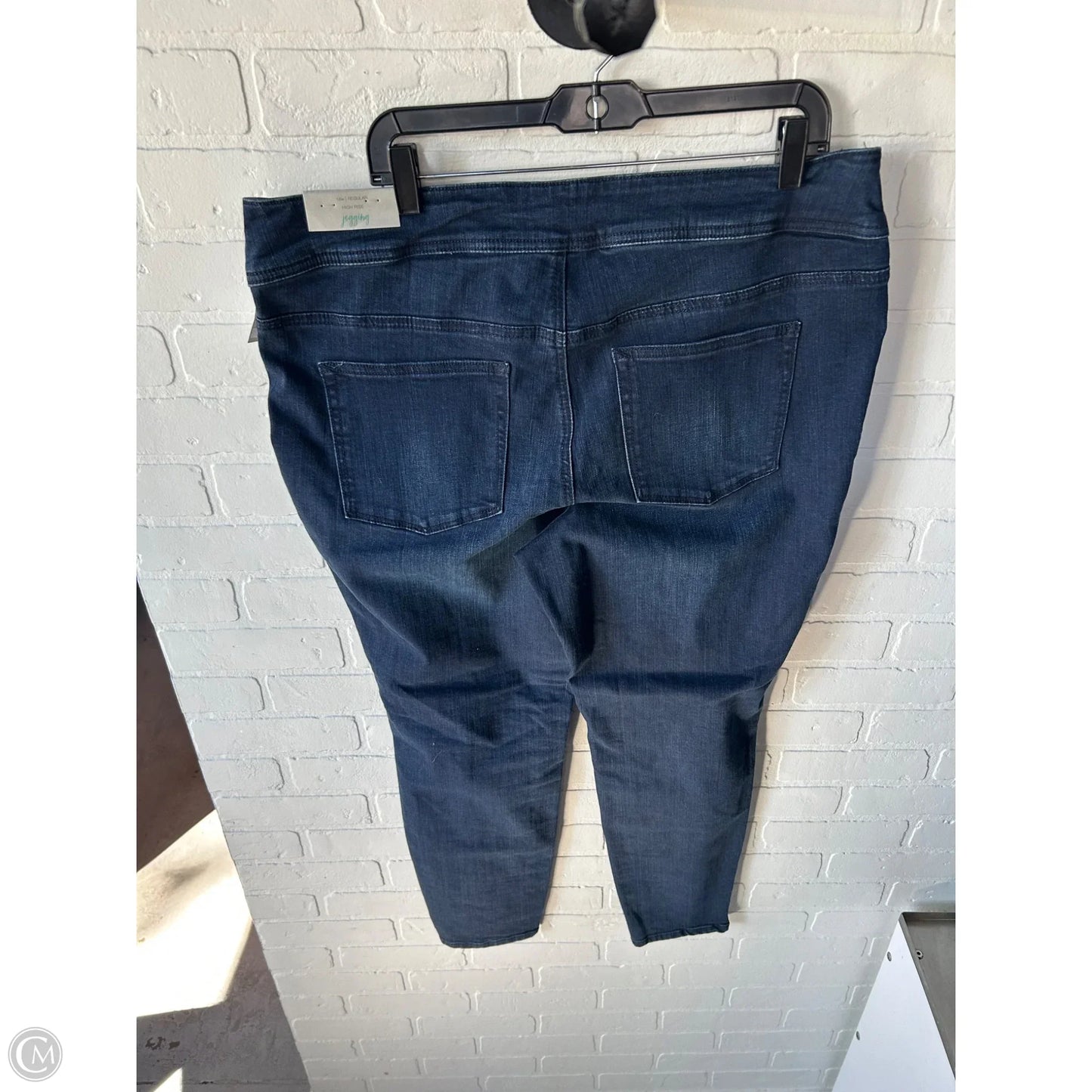 Jeans Jeggings By Maurices In Blue Denim, Size: 18