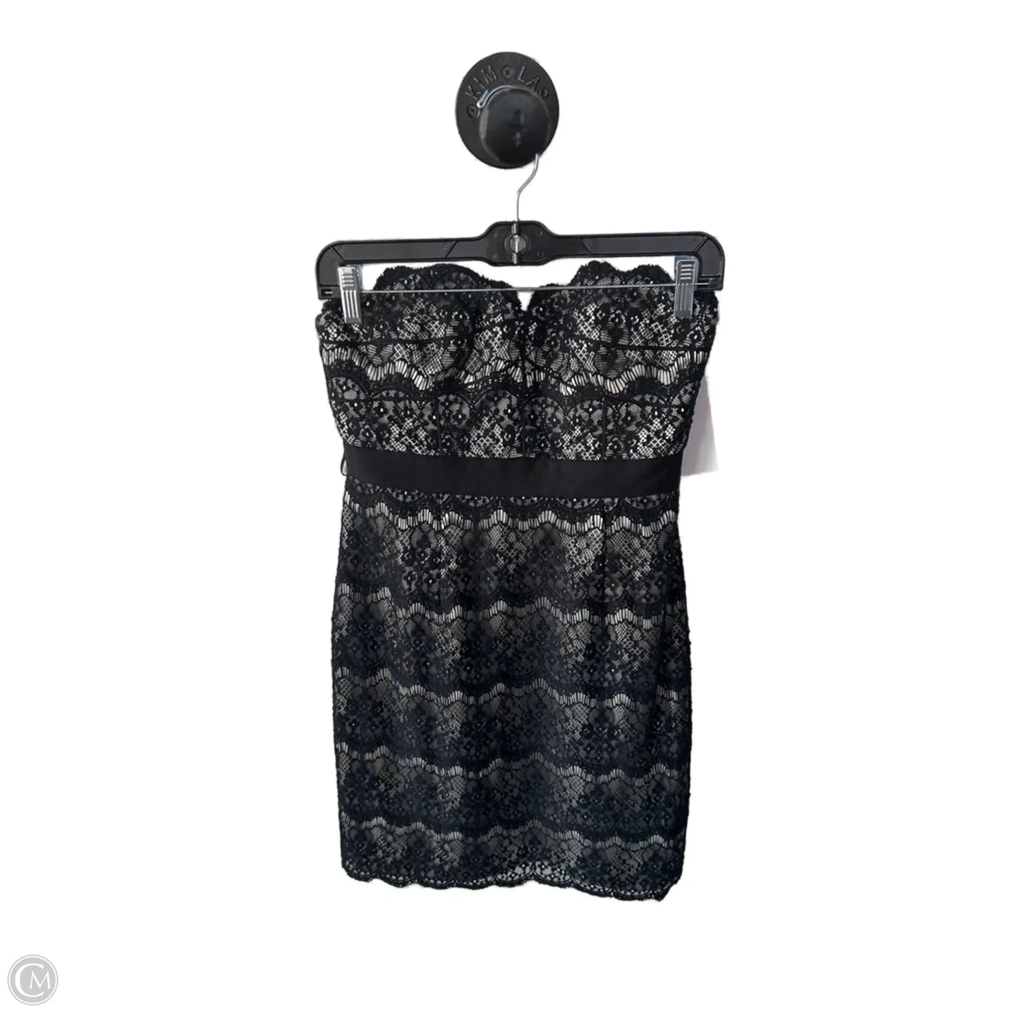 Dress Casual Short By Clothes Mentor In Black & Tan, Size: Xs