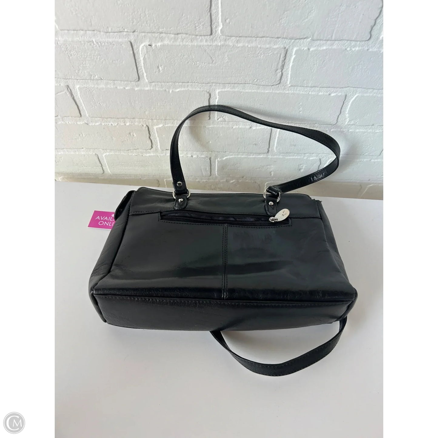 Handbag Leather By Clothes Mentor, Size: Large