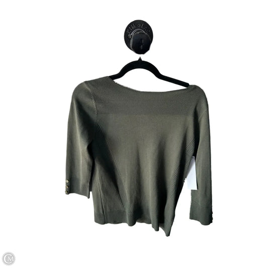 Sweater By Cable And Gauge In Green, Size: M