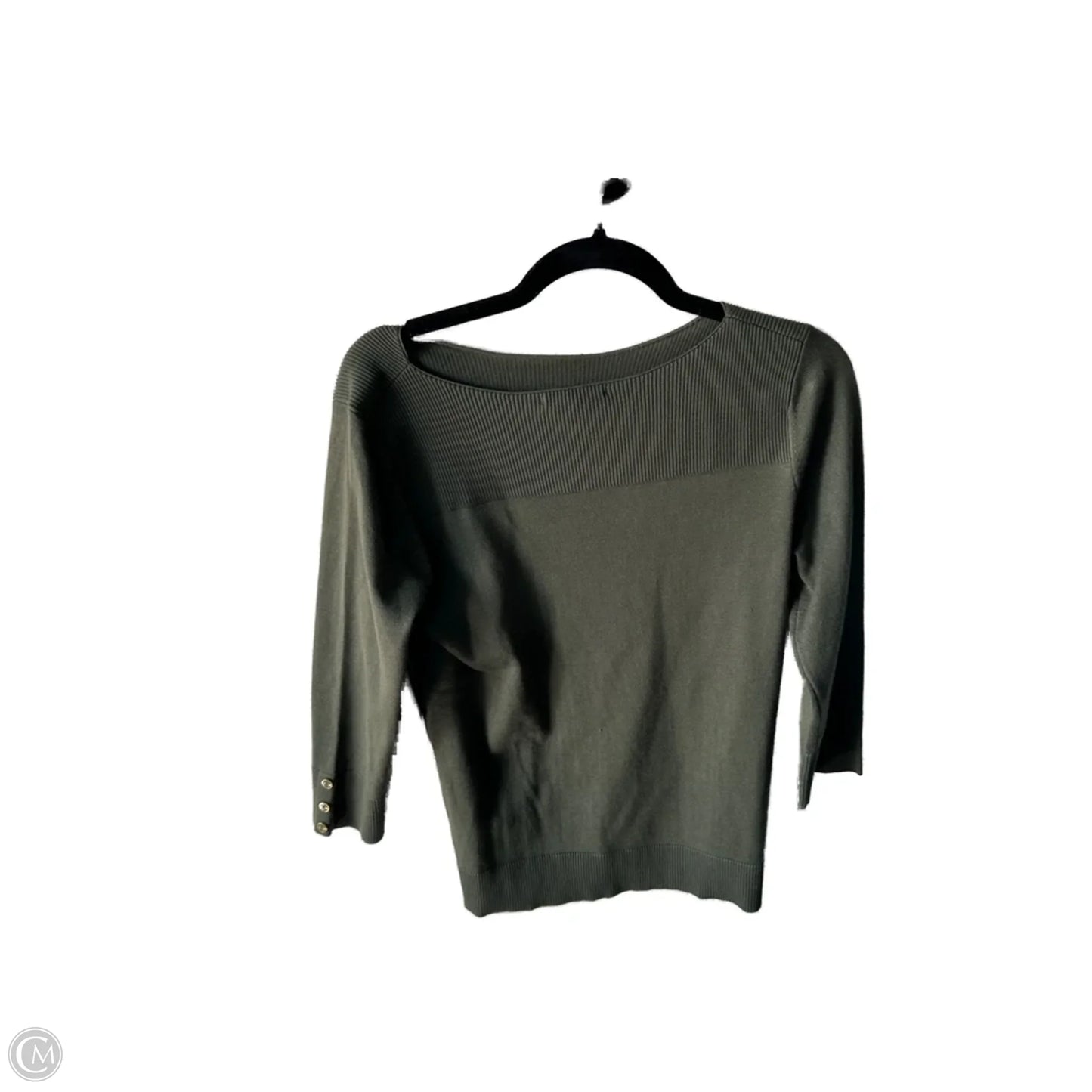 Sweater By Cable And Gauge In Green, Size: M