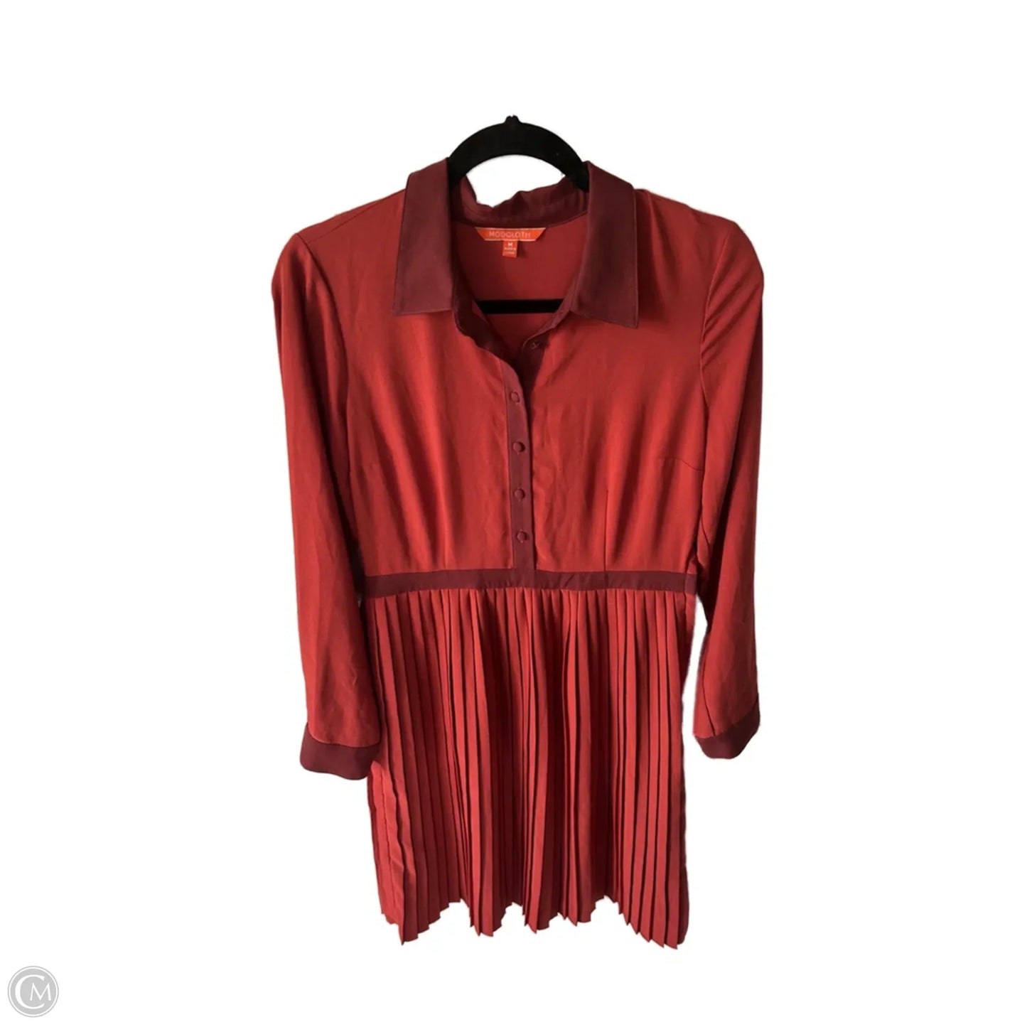 Dress Work By Modcloth In Orange, Size: M