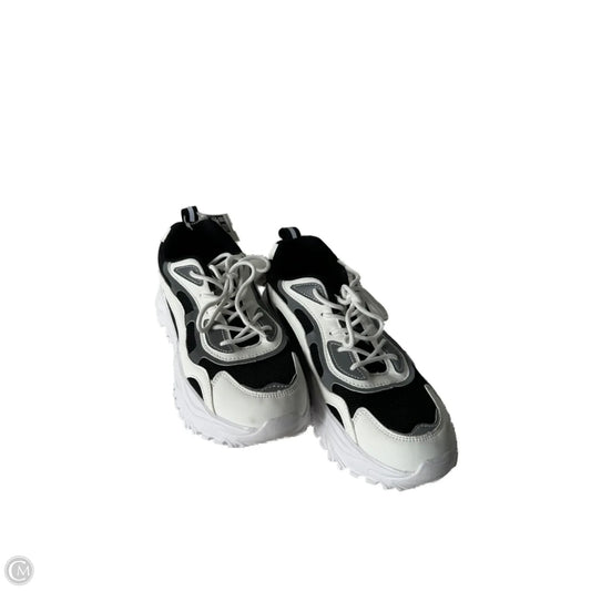 Shoes Athletic By Cme In Black & White, Size: 10