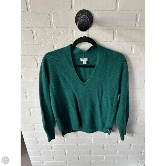 Sweater Cashmere By Sundance In Green, Size: L