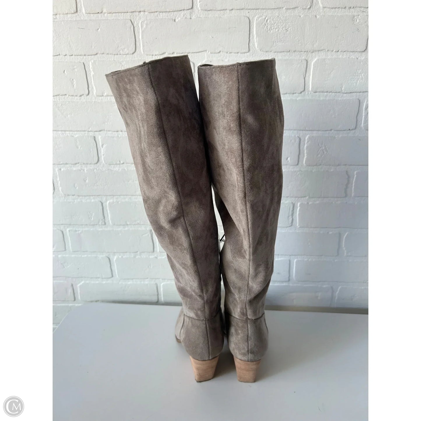 Boots Knee Heels By Mia In Brown, Size: 8.5