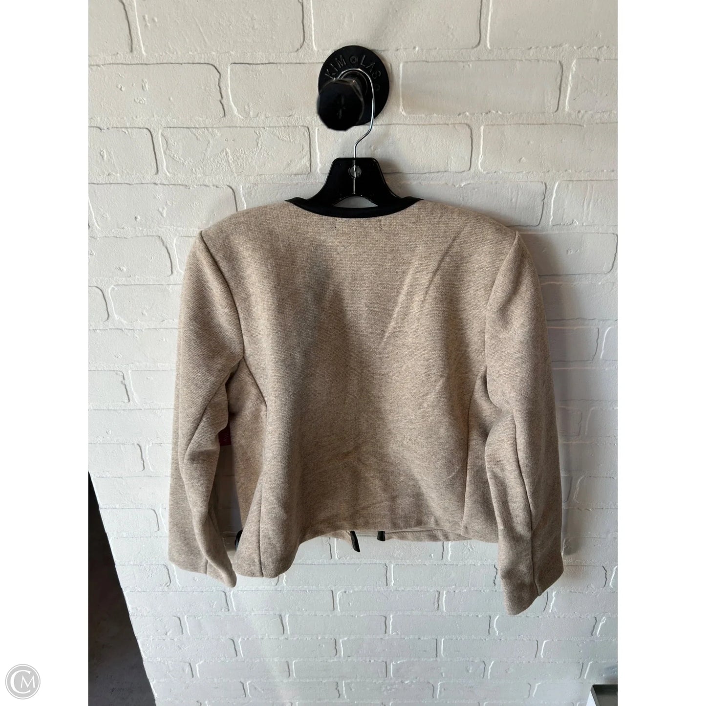 Blazer By Banana Republic In Black & Tan, Size: M