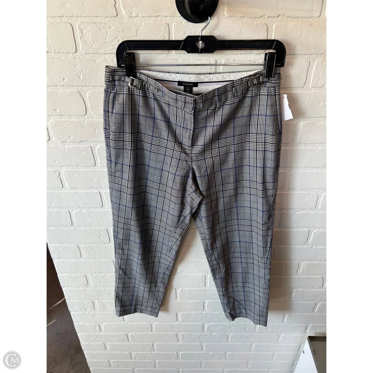 Pants Dress By Halogen In Black & Blue, Size: 4p