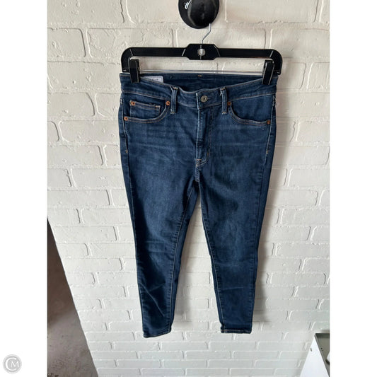 Jeans Skinny By Gap In Blue Denim, Size: 2