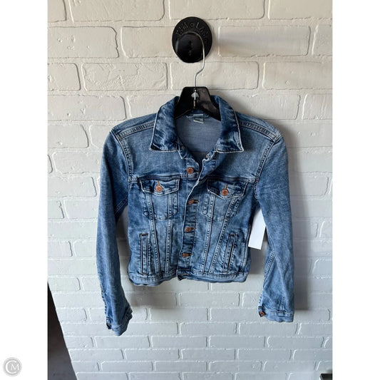 Jacket Denim By H&m In Blue Denim, Size: Xs