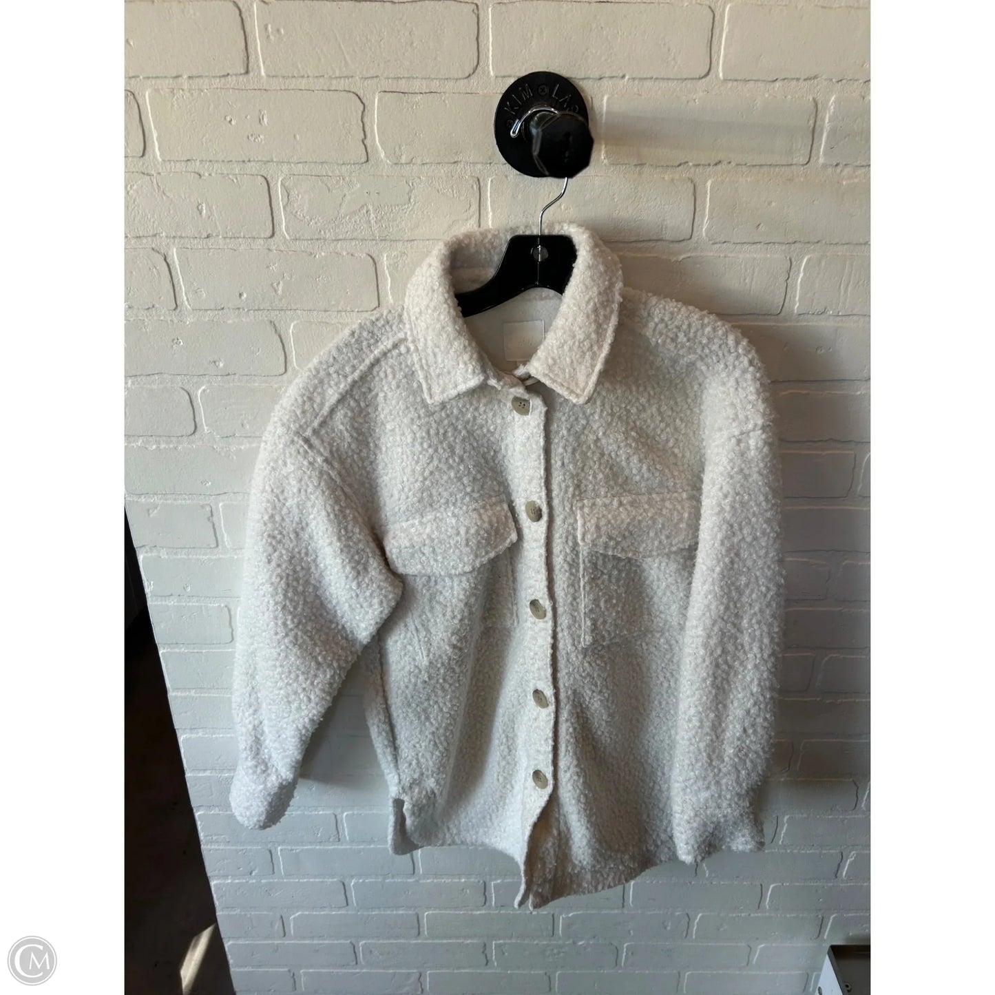 Jacket Other By H&m In Cream, Size: Xs