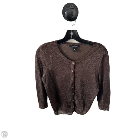 Cardigan By White House Black Market In Bronze, Size: M
