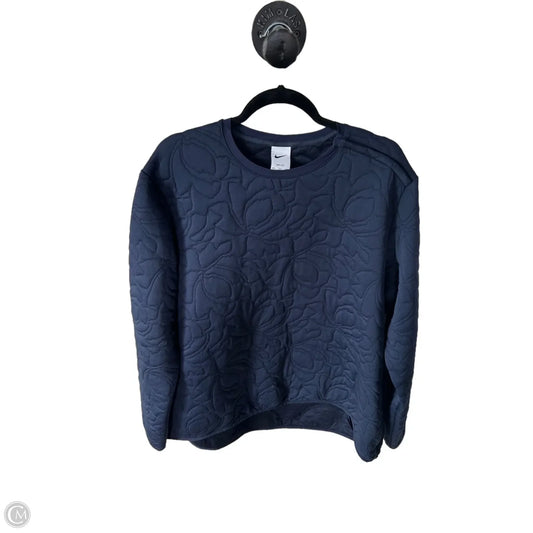 Sweatshirt Crewneck By Nike In Navy, Size: Xxl