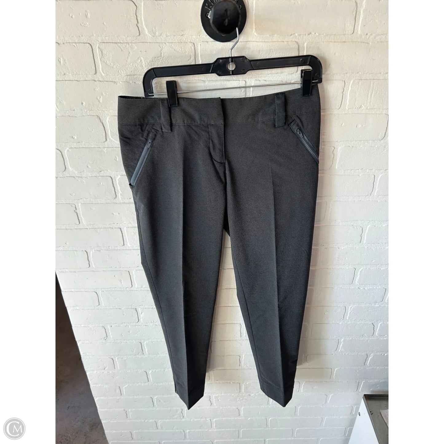 Athletic Capris By Adidas In Grey, Size: 2