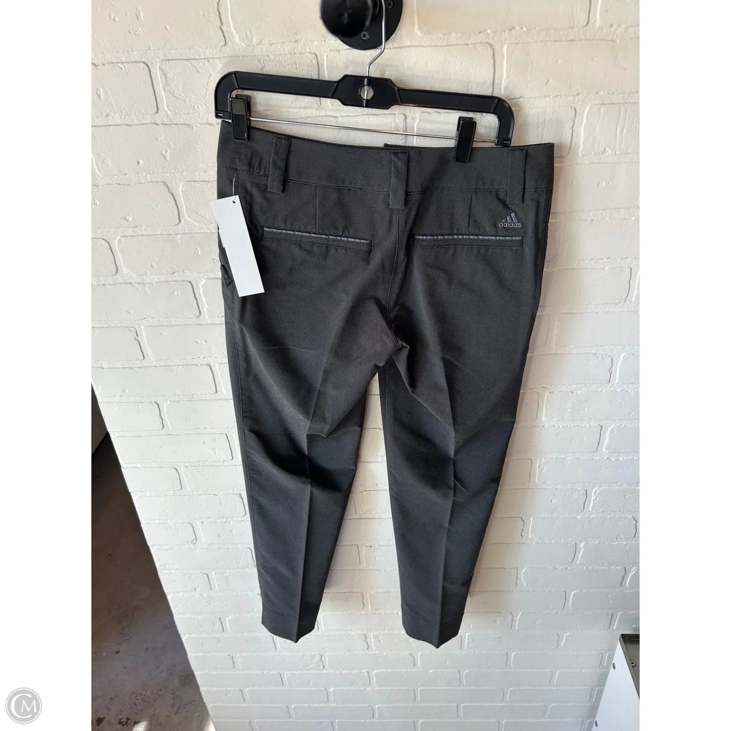 Athletic Capris By Adidas In Grey, Size: 2
