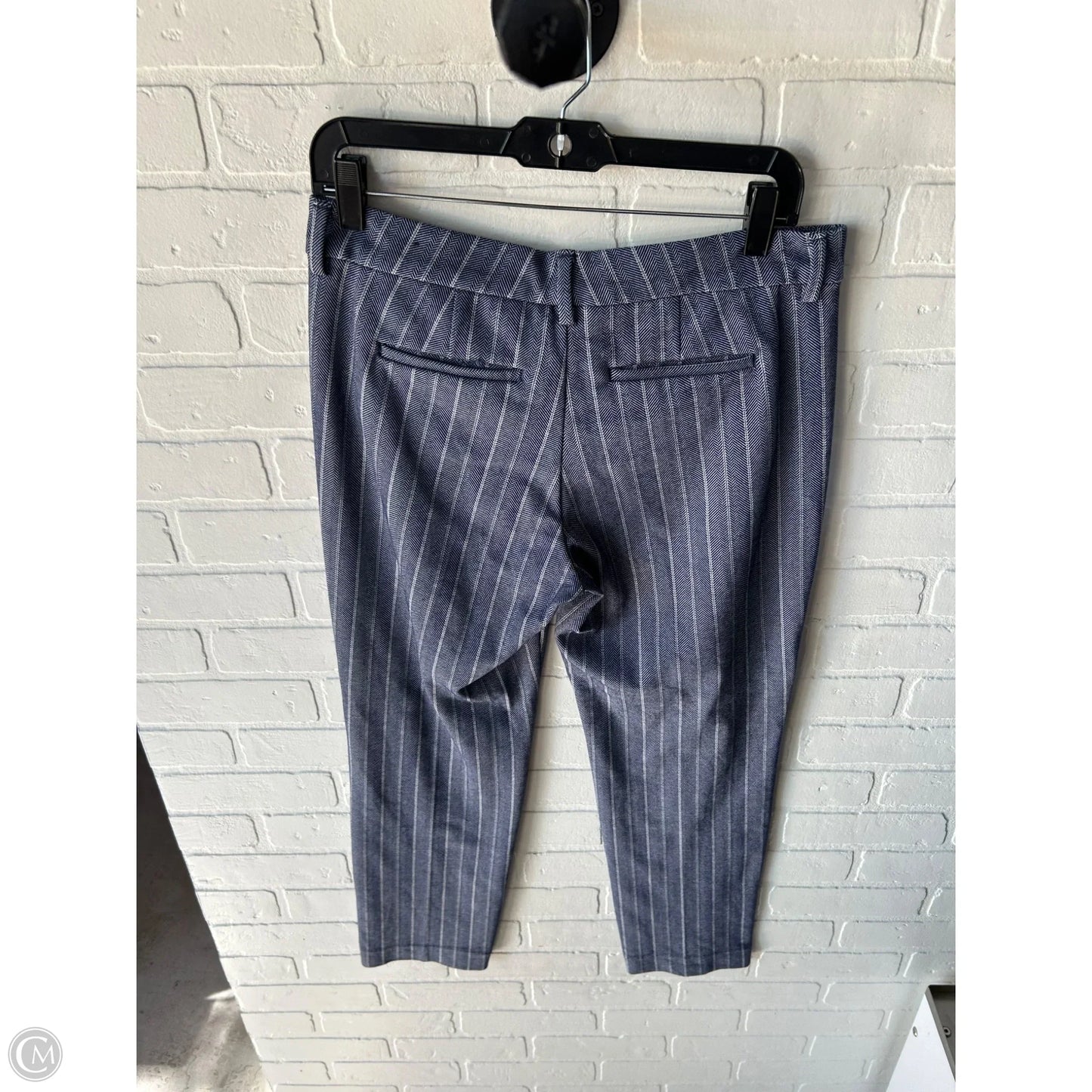 Pants Dress By Liverpool In Blue & Brown, Size: 6