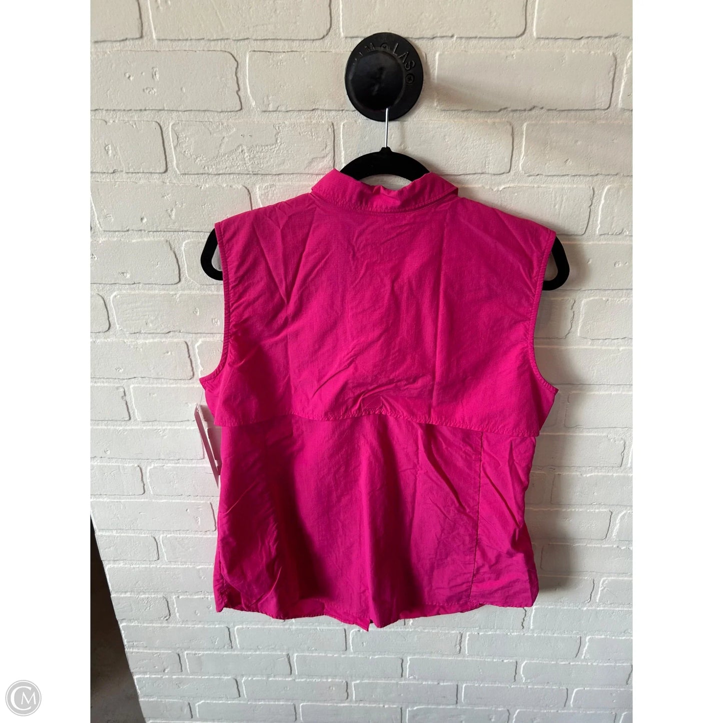 Top Sleeveless By Eddie Bauer In Pink, Size: L