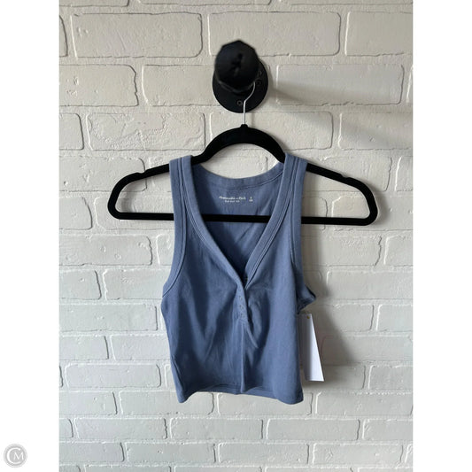 Tank Top By Abercrombie And Fitch In Blue, Size: S