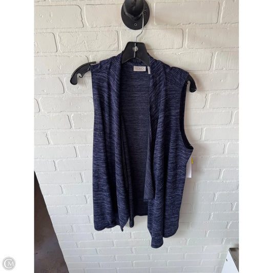 Vest Other By Logo In Blue, Size: L