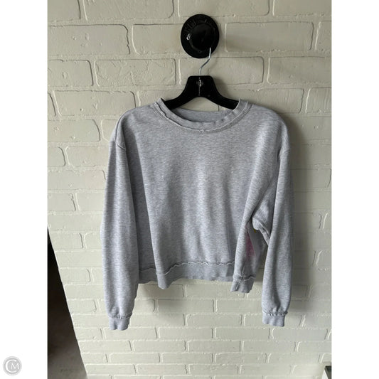 Sweatshirt Crewneck By Divided In Grey, Size: L