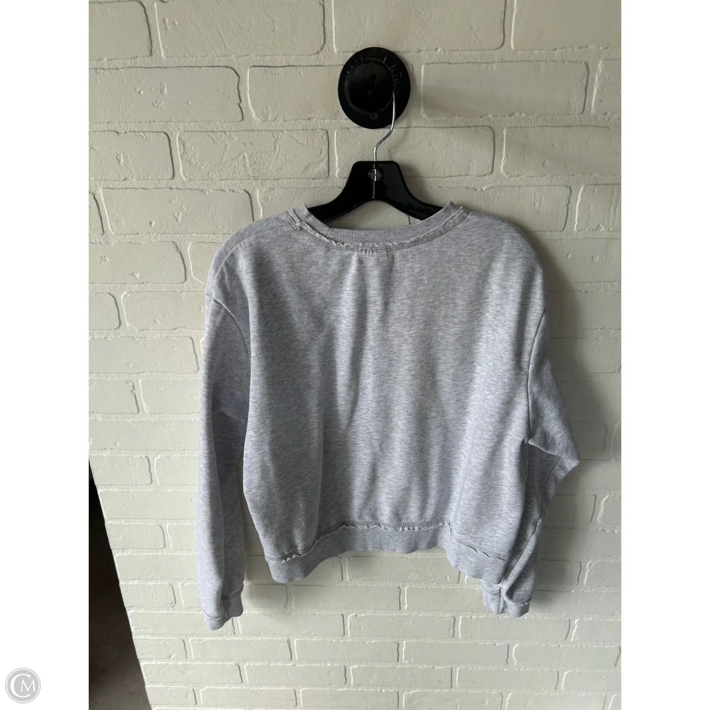 Sweatshirt Crewneck By Divided In Grey, Size: L