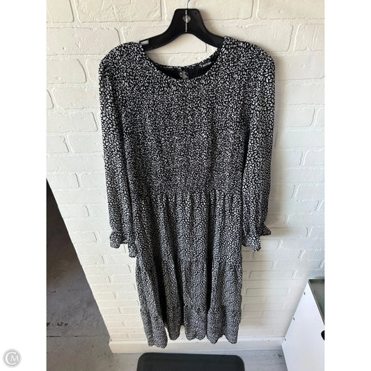 Dress Casual Maxi By Cme In Black & White, Size: Xl
