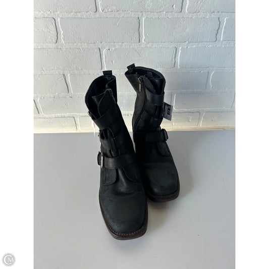 Boots Ankle Flats By Lucky Brand In Black, Size: 7.5