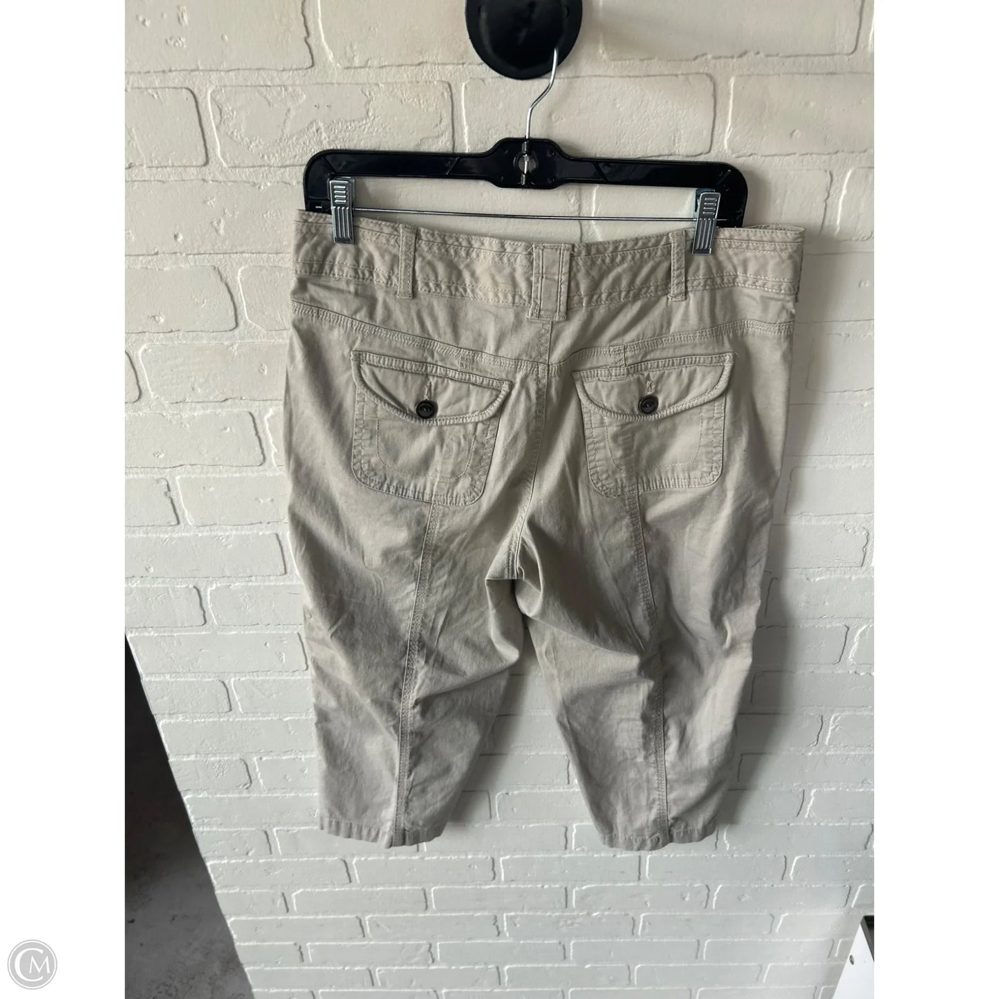Capris By Style And Company In Tan, Size: 8