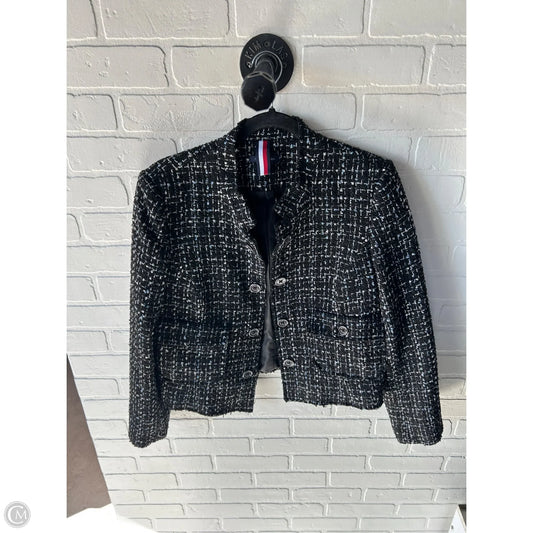 Blazer By Tommy Hilfiger In Black & Blue, Size: L