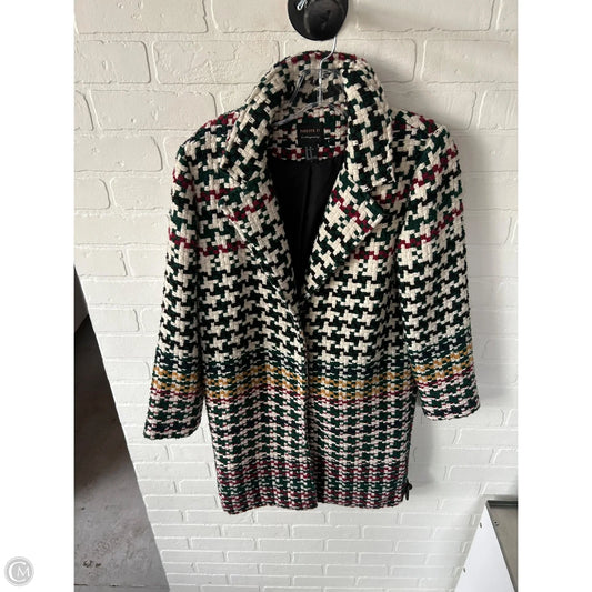 Coat Parka By Forever 21 In Black & Green, Size: Xs