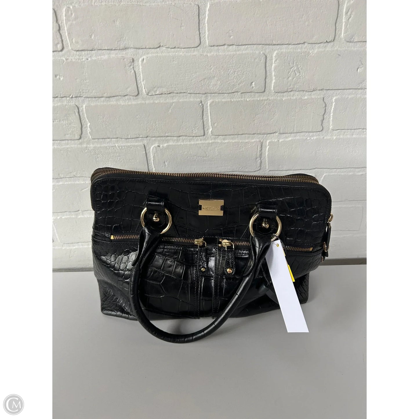 Handbag Leather By Cmb, Size: Large