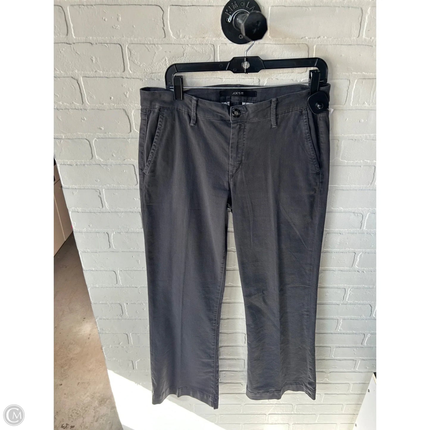 Jeans Wide Leg By Joes Jeans In Grey Denim, Size: 12