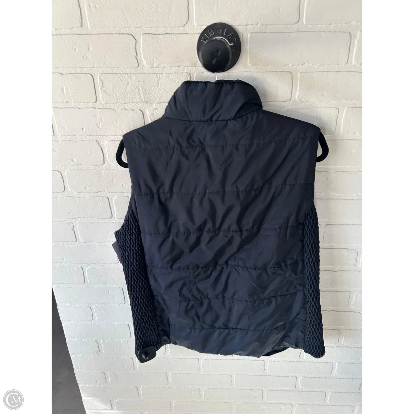 Vest Puffer & Quilted By Liz Claiborne In Navy, Size: Xl