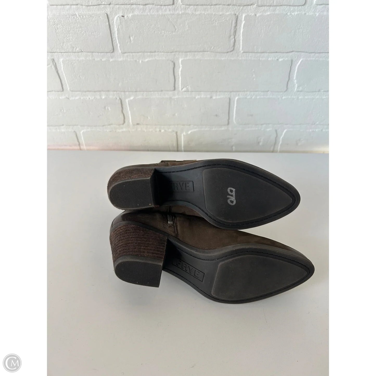 Boots Designer By Frye In Brown, Size: 6