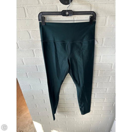 Athletic Leggings By Athleta In Green, Size: 8