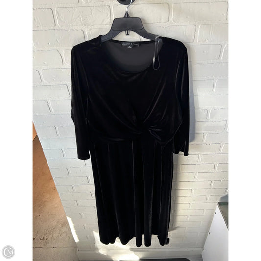 Dress Party Long By Preston And New York In Black, Size: Xl