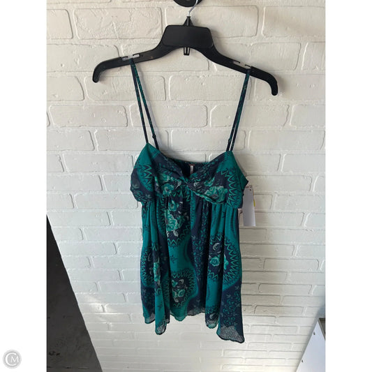 Dress Casual Short By Free People In Blue & Green, Size: L