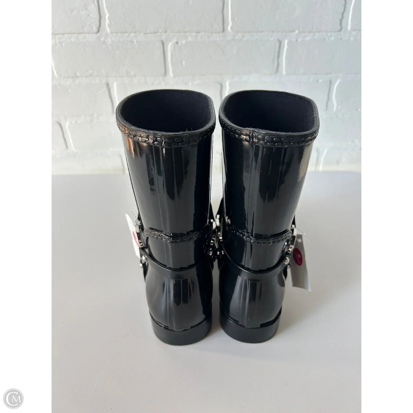 Boots Designer By Michael Kors In Black, Size: 7