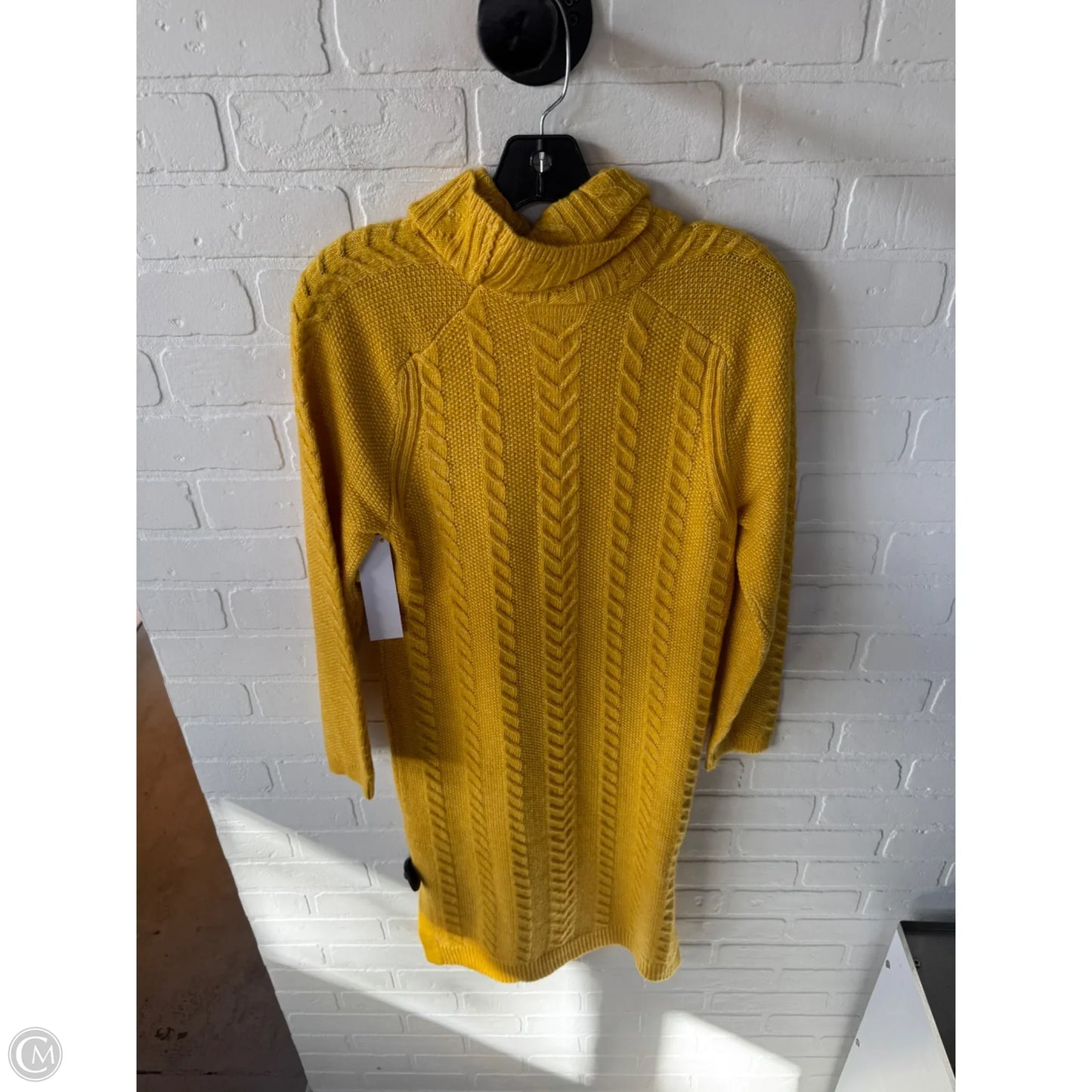 Dress Sweater By Ann Taylor In Yellow, Size: Xs