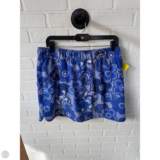 Skort By Talbots In Blue & White, Size: 12
