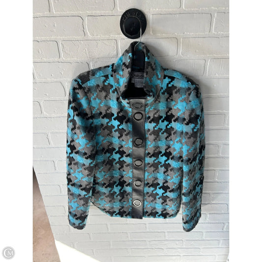 Jacket Other By Carlisle In Blue & Grey, Size: L