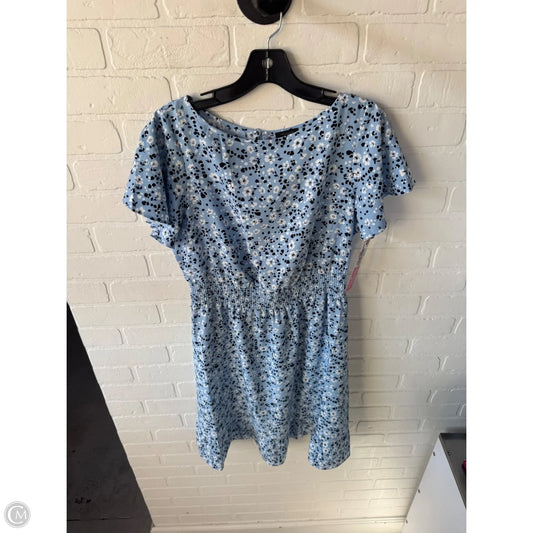 Dress Work By Ann Taylor In Blue & White, Size: M
